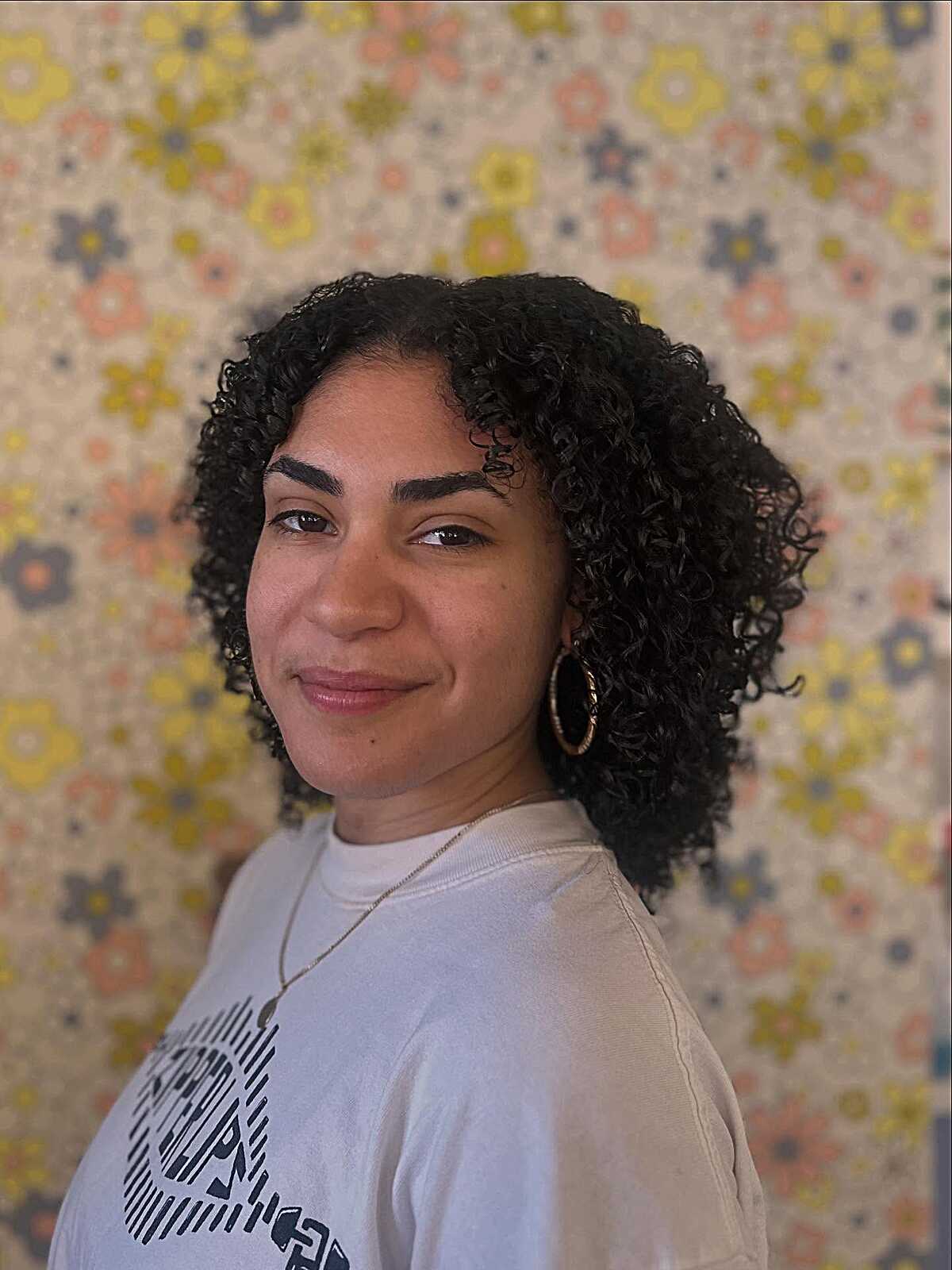 Textured Curls with Natural Movement